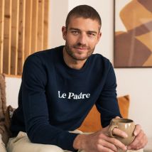 Sweat Homme "Le Padre" - XXL - Idée cadeau Noël - Cadeau Homme - Cadeau Papa - Idée cadeau enfant - Affaire De Famille - Les Raffineurs