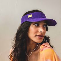 Visière éco-responsable - Violet - Idée cadeau Noël - Cadeau Femme - Cadeau Maman - 23 Degrés - Les Raffineurs