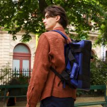Sac à dos de voyage Duffel Bag - Rains - Bleu - Idée cadeau Noël - Cadeau Homme - Cadeau Femme - Cadeau Papa - Cadeau Maman - Les Raffineurs