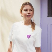 T-shirt Cœur Mama - XS - Idée cadeau Noël - Cadeau Femme - Cadeau Maman - Affaire De Famille - Les Raffineurs