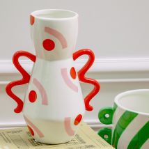 Vase en céramique coloré - Idée cadeau Noël - Cadeau Femme - Cadeau Maman - Cadeau Crémaillère - Que Rico - Les Raffineurs