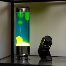 Lampe lave colorée - Vert - Idée cadeau Noël - Cadeau Homme - Cadeau Femme - Cadeau Papa - Cadeau Maman - Cadeau Crémaillère - Balvi - Les Raffineurs