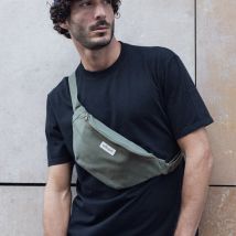 Sac banane coton - Kaki - Idée cadeau Noël - Cadeau Homme - Cadeau Femme - Cadeau Papa - Cadeau Maman - Épilogue - Les Raffineurs