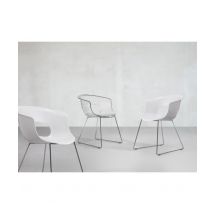 Poltrona a slitta Miss B set da 2 antishock policarbonato Made in Italy SCAB DESIGN - Trasparente 100