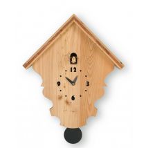 Orologio con cucù Natural in larice massello Made in Italy