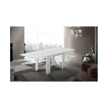 Tavolo allungabile Jesi – 90/180x75x90 – Bianco Lucido