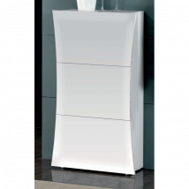 Scarpiera Arco – 3 ante – 71x121x26 – Bianco Lucido
