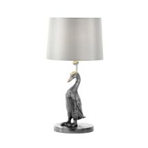 David Hunt Lighting PUD4267 PUDDLE Table Lamp Base Only In Pewter Finish