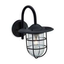 Firstlight 8352BK Cage?Exterior?wall light in Black finish