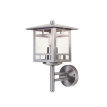 Elstead Kolne stainless steel exterior wall lantern, IP43