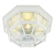 Norlys LA8-WHITE Latina Exterior Flush Lantern