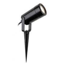 Firstlight 2807BK Tulsa Wall And Spike Spotlight In Black Resin IP44