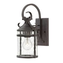 Elstead HK-CASA-S Casa Single Outdoor Wall Lantern In Olde Black IP44