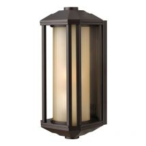Quintiesse QN-CASTELLE-M-BZ Castelle Outdoor Medium Wall Lantern In Bronze IP44