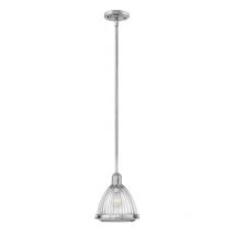 Quintiesse QN-ELROY-PN Elroy Vintage Ceiling Pendant Light In Polished Nickel Finish