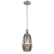 Marcella 1 Light Ceiling Pendant Light In Smoked Glass Finish 15cm PH231/350