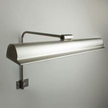 Frame Mounted Picture Light in Brushed Nickel - Harvard 50cm