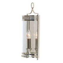 Elstead GH/WB Guildhall Polished Nickel Period Wall Lantern