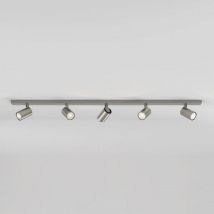 ASTRO 1286061 Ascoli 5 Light Bar Spot Light In Matt Nickel
