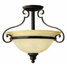 HK/CELLO/SF 2 Light Antique Bronze Simple Uplighter