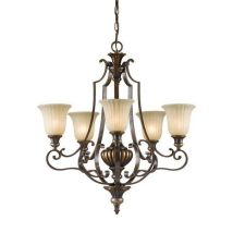 FE/KELHALL5UPLT Kelham 5 Light Firenze Bronze Uplighter