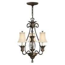 HK-PLANT3-PZ 4 Light Pearl Bronze Decorative Ceiling Pendant