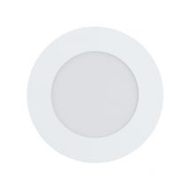 Eglo 32737 Fueva-C LED Recessed Luminaire In White And Plastic - Dia: 120mm
