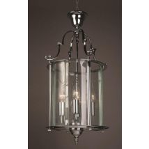 LG07000/11 Lantern 4 Light Traditional Lantern - product_finish:Polished Brass Finish Frame