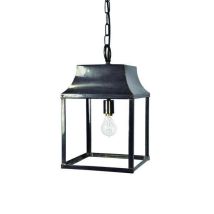 463B Medium Solid Brass Strathnmore 1 Light Hanging Lantern - product_finish:Bronze