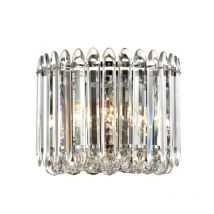 Franklite Diva 3 Light Crystal Wall Light In Polished Chrome Finish FL2461-3