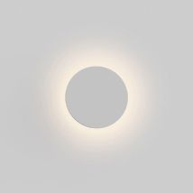 Astro 1333003 Eclipse One Light LED Wall Light In White Plaster - D: 350mm