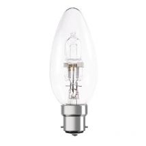 28 Watt BC Halogen saver Candle Lamp - pack_size:10 pack