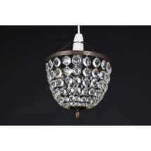 Impex ST09081 Kiel European Crystal Pendant Ceiling Shade - product_finish:Antique Nickel Finish Frame
