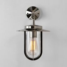 Astro 1096001 Montparnasse Nickel Outdoor Wall Light, IP44