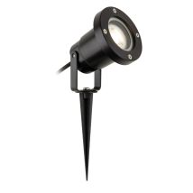 Firstlight Monza GLR52BK Wall And Spike Spotlight In Black Finish IP54