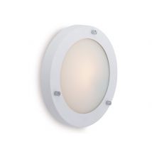 Firstlight Rondo 2745 Matt White Flush Fitting  Wall Light