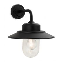 Firstlight 3828BK Naples Outdoor Wall Light In Black IP44