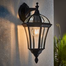 Endon YG-3501 Exterior Wall Lantern In Black