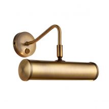 Endon Turner PL200-E14-SWAN Picture Light In Antique Brass