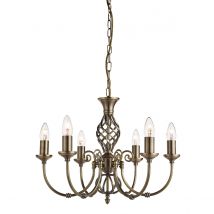 Searchlight 8396-6 Zanzibar 6 Light Pendant