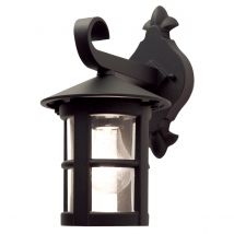 Elstead BL21-BLACK-E27 Hereford, black, exterior wall lantern, IP43