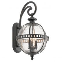 KL-HALLERON-2M Halleron 3 Light Wall Lantern In Londonderry