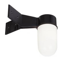Saxby EL-40088 IP44 Outdoor Corner Mounting Black Wall Light