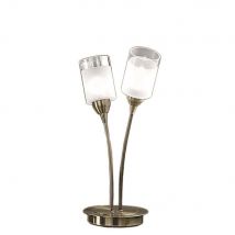 Franklite Campani 2 Light Bronze Decorative Table Lamp TL791