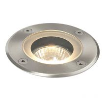 Saxby 52212 Pillar Round Outdoor Floor Light Stainless Steel IP44