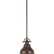 QZ-EMERY-P-S PN Bronze Emery Ceiling Pendant Light