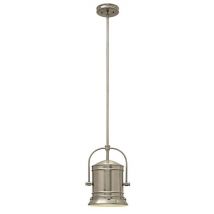 HK/PULLMAN/M BN Nickel Theatre Ceiling Pendant Light