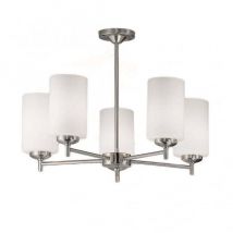 Franklite CO9305/727 Decima 5 Light Pendant Ceiling Light