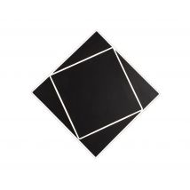 Mantra M6428 Dakla 1 Light LED Wall Light In Black - Length: 280mm