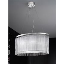 Franklite Eros 4 Light Oval Ceiling Pendant FL2192/4